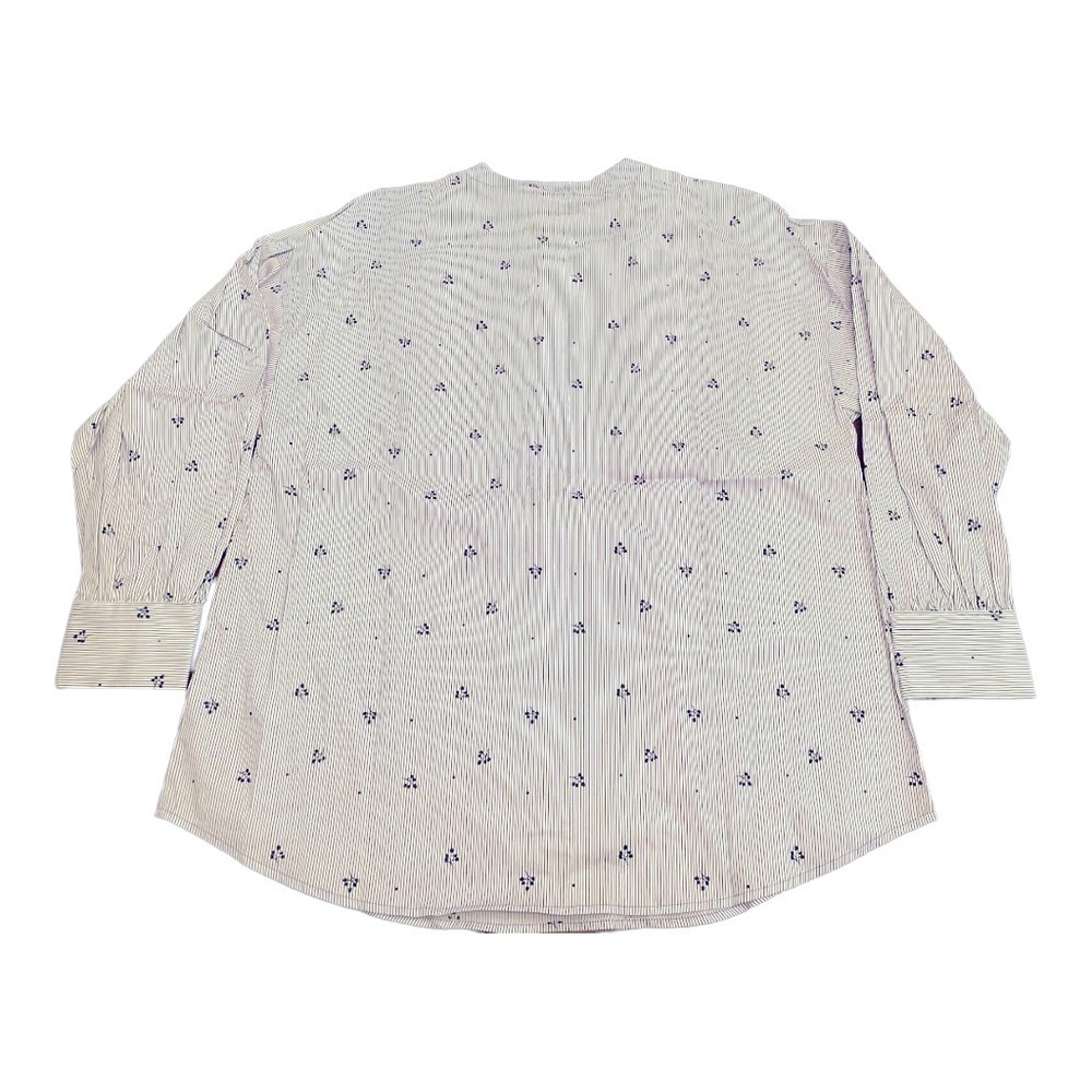 𝅺isaac Mizrahi Half Placket Balloon Sleeve Blouse - Picture 6 of 13